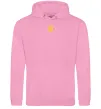Жіноча толстовка (худі) Герб маленький ВИШИВКА Рожевий фото