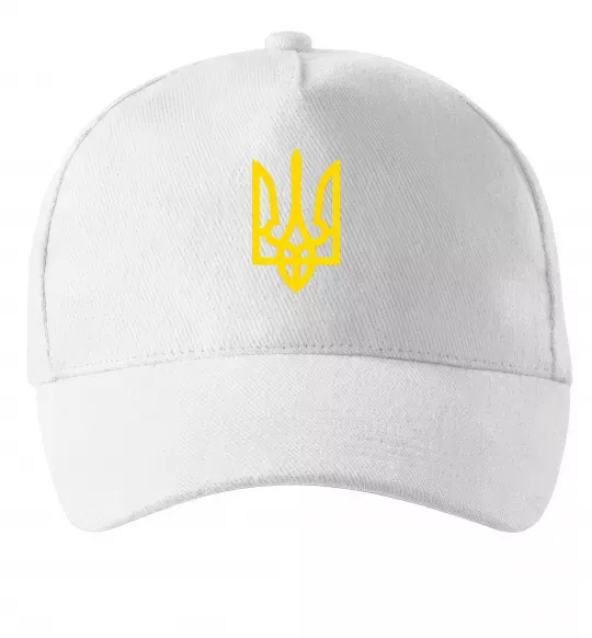 Кепка Герб маленький ВИШИВКА Белый фото