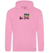 Чоловіча толстовка (худі) Be free Рожевий фото