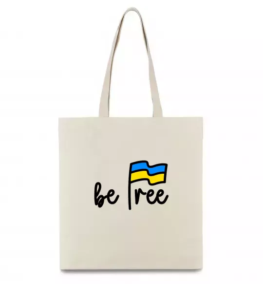 Еко-сумка Be free Бежевий фото