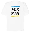 Футболка Оверсайз FCK PTN Белый фото