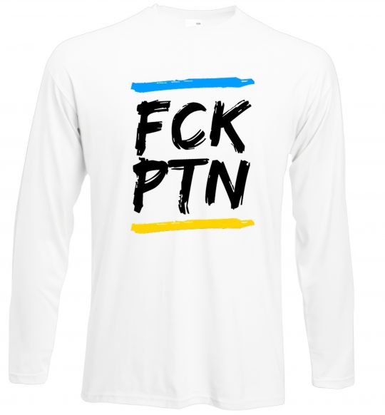 Лонгслів FCK PTN Білий фото