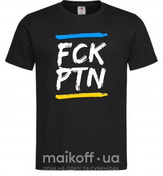 Мужская футболка FCK PTN Черный фото