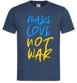 Чоловіча футболка Make love not war text