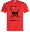 Чоловіча футболка Welcome to Chornobayivka Червоний фото