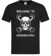 Чоловіча футболка Welcome to Chornobayivka Чорний фото