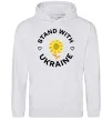 Чоловіча толстовка (худі) Stand with Ukraine sunflower Сірий меланж Чоловіча толстовка (худі) Stand with Ukraine sunflower Сірий меланж фото