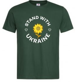 Мужская футболка Stand with Ukraine sunflower