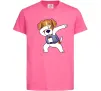 Детская футболка Пес Патрон Ярко-розовый фото