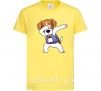 Дитяча футболка Пес Патрон Лимонний фото