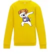 Детский Свитшот Пес Патрон Солнечно желтый фото