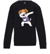 Детский Свитшот Пес Патрон Черный фото