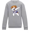 Детский Свитшот Пес Патрон Серый меланж фото