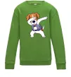 Детский Свитшот Пес Патрон Лаймовый фото