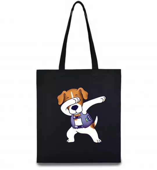 Эко-сумка Пес Патрон Черный фото