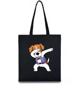Эко-сумка Пес Патрон Черный фото