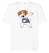 Футболка Оверсайз Пес Патрон Белый фото