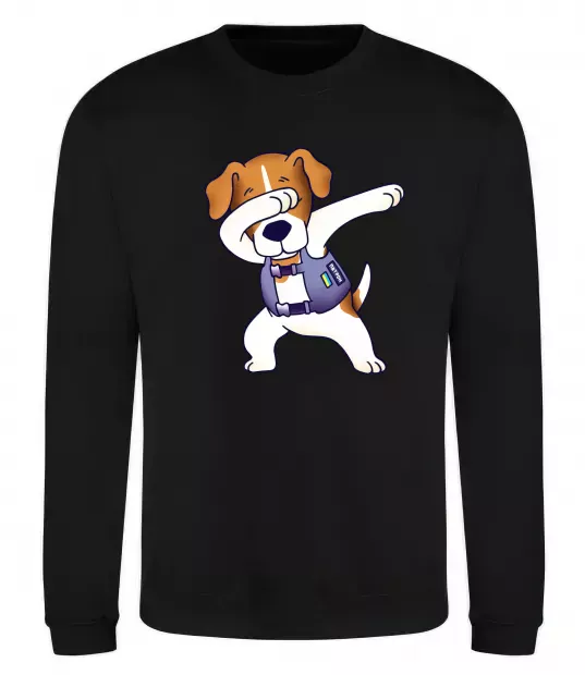 Світшот Пес Патрон Чорний фото