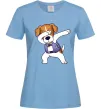Женская футболка Пес Патрон Голубой фото