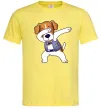 Мужская футболка Пес Патрон Лимонный фото