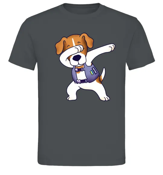 Мужская футболка Пес Патрон Графит фото