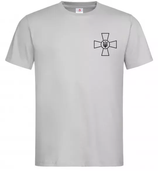 Мужская футболка Збройні Сили України ЗСУ Серый фото