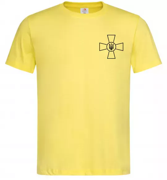 Мужская футболка Збройні Сили України ЗСУ Лимонный фото