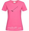 Жіноча футболка Чорнобаївка граблі Яскраво-рожевий фото