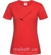 Жіноча футболка Чорнобаївка граблі Червоний фото