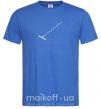 Мужская футболка Чорнобаївка граблі Ярко-синий фото