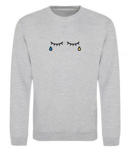 Світшот Сльози очі