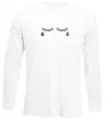 Лонгслив Сльози очі Белый фото