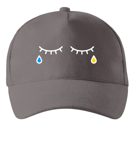 Кепка Сльози очі Серый фото