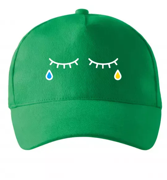 Кепка Сльози очі Зеленый фото