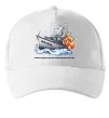 Кепка Отрицательное всплытие Білий фото