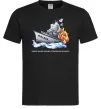 Чоловіча футболка Отрицательное всплытие Чорний фото
