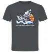 Чоловіча футболка Отрицательное всплытие Графіт фото