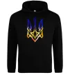 Мужская толстовка (худи) Герб палає Черный Мужская толстовка (худи) Герб палає Черный фото