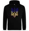 Жіноча толстовка (худі) Герб палає Чорний фото