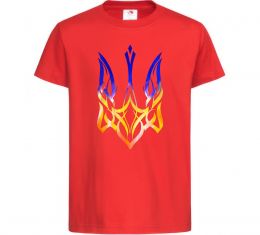 Детская футболка Герб палає