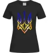 Жіноча футболка Герб палає Чорний Жіноча футболка Герб палає Чорний фото