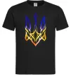Чоловіча футболка Герб палає Чорний фото