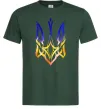 Чоловіча футболка Герб палає Темно-зелений фото