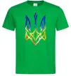 Чоловіча футболка Герб палає Зелений фото