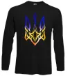 Лонгслив Герб палає Черный фото