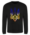Свитшот Герб палає Черный фото