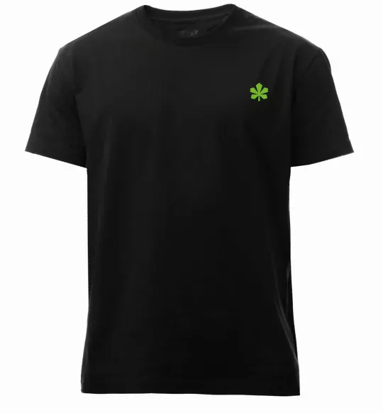 Мужская премиум футболка Каштан Київ Черный фото