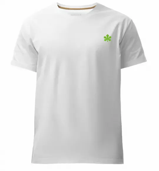 Мужская премиум футболка Каштан Київ Белый фото