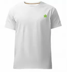 Мужская премиум футболка Київ каштан емблема Белый фото