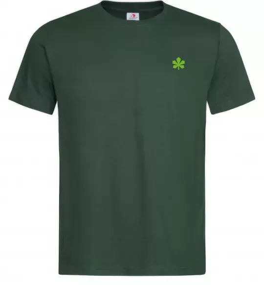 Мужская футболка Каштан Київ Темно-зеленый фото